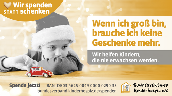 B.i.Team spendet an den Bundesverband Kinderhospiz
