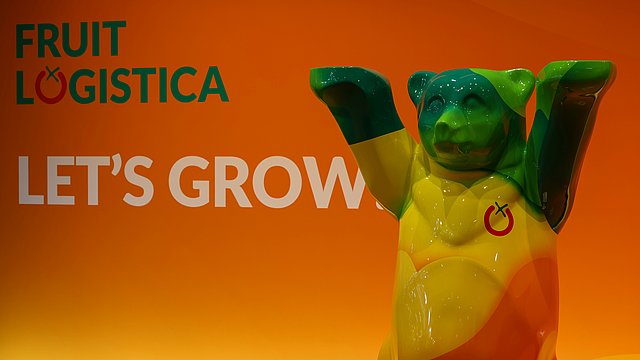 Berliner Bär auf der Fruit Logistica