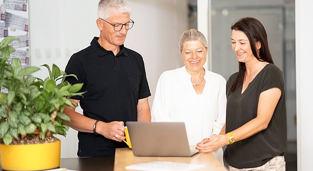 Werte bilden die Basis für das Arbeiten bei B.i.Team