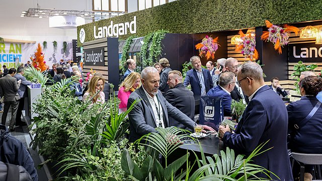 Messestand von Landgard auf der Fruit Logistica 2026