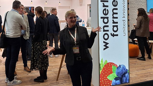 Branchenexpertin Daniela Sternal auf der Fruit Logisitca 2024